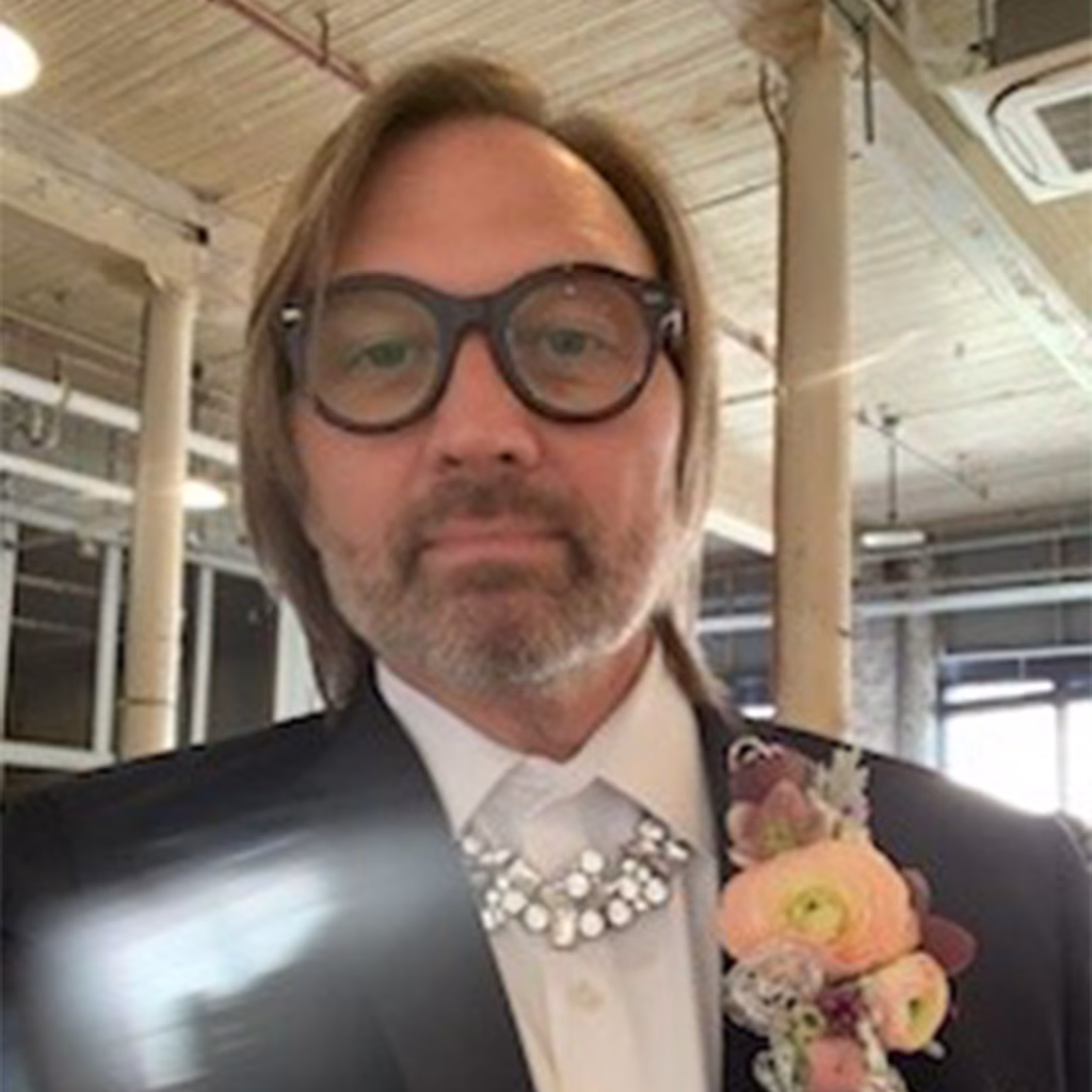Brad Baker, a designer from BB Blooms Floral Studio in Niagara. 