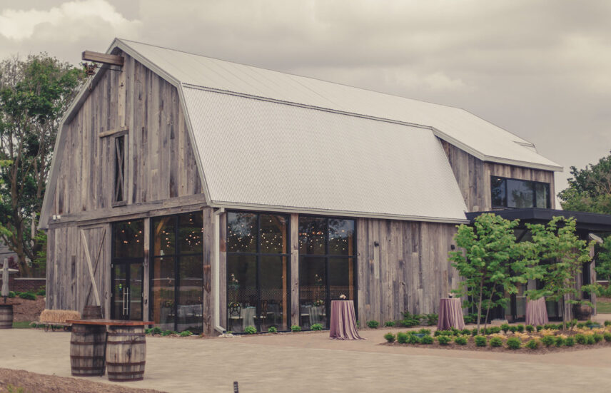 The Barn wedding venue at the Pillar & Post Hotel in Niagara-on-the-Lake