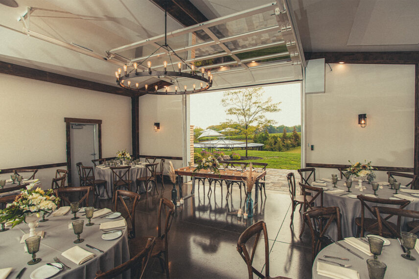 Barn wedding reception Cave Spring Vineyard Beamsville Ontario