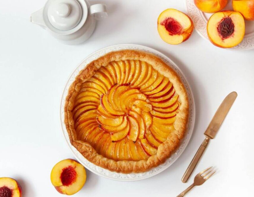 Peach Dutch Baby pie - Millcroft Inn & Spa - Vintage Hotels