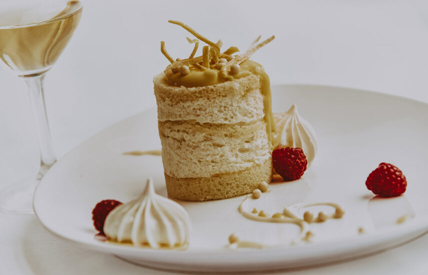 Decadent dessert at Inn On The Twenty Restaurant at Inn On The Twenty in Jordan Village