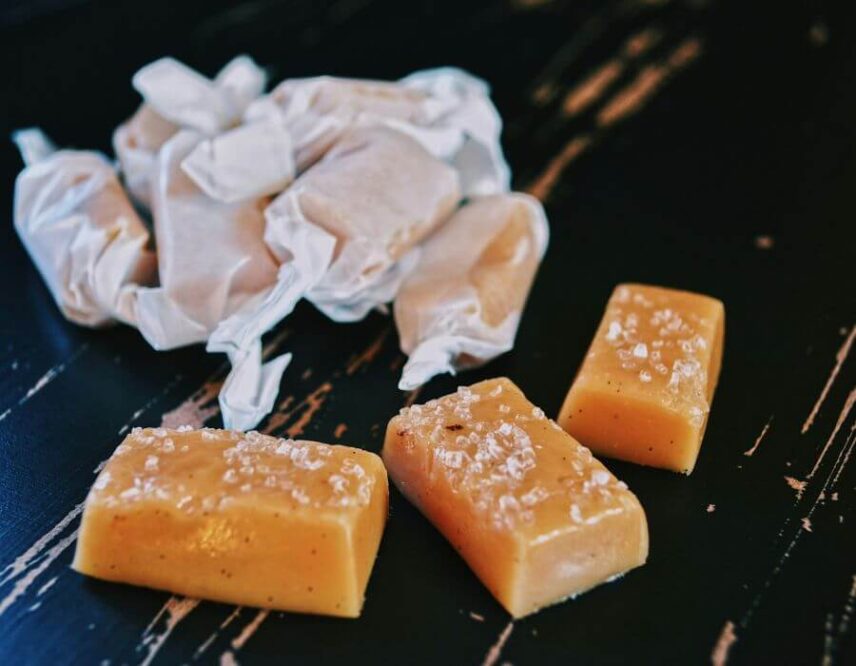 Icewine Caramels - Vintage Hotels in Niagara-on-the-Lake, Ontario.