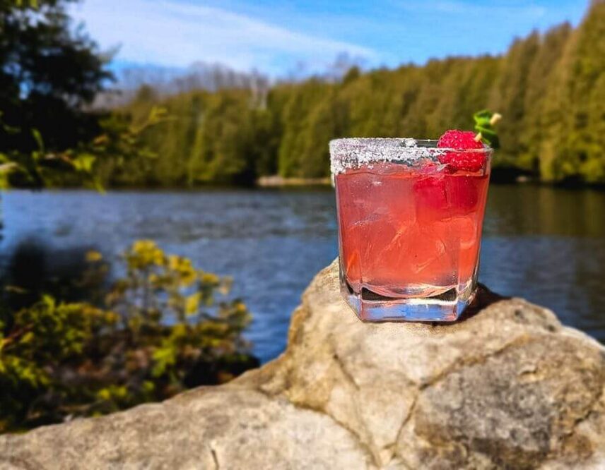 Raspberry Basil Margarita - Millcroft Inn & Spa