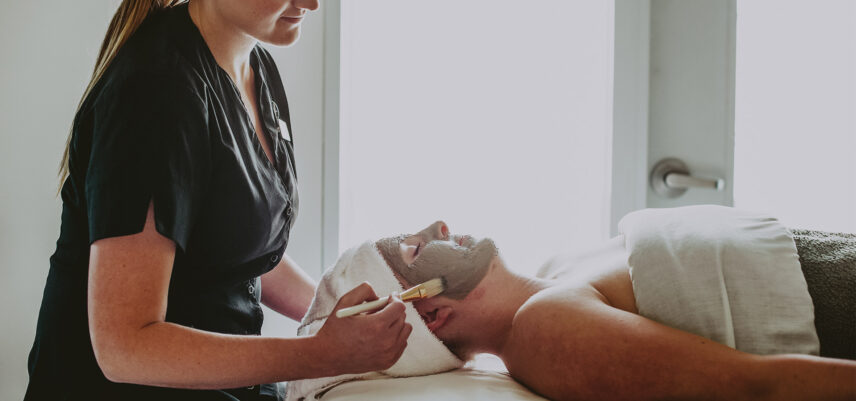 Facial treatment at single spa location at Millcroft Inn & Spa in Caledon