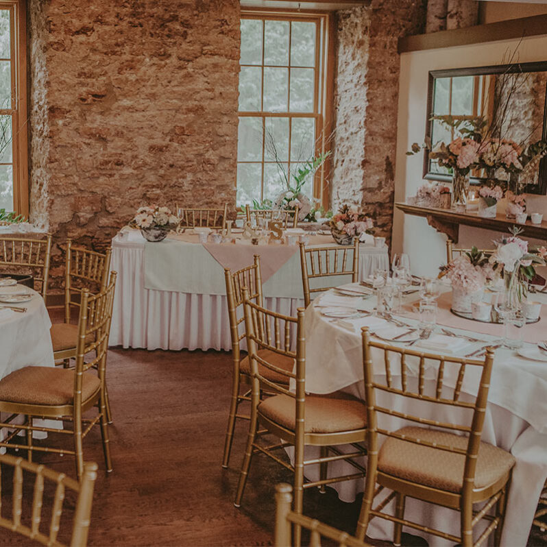 The River Room wedding venue at Millcroft Inn & Spa in Caledon