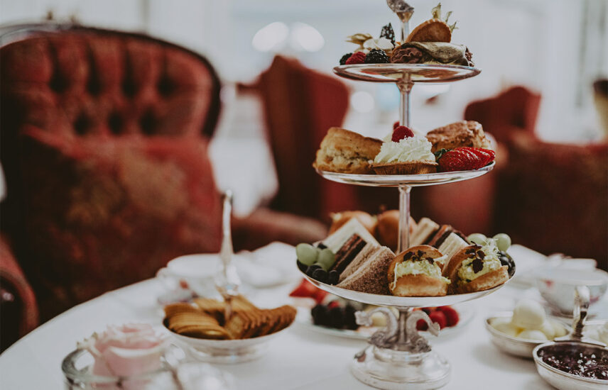 Sweet treats served at the Prince of Wales Hotel in Niagara-on-the-Lake