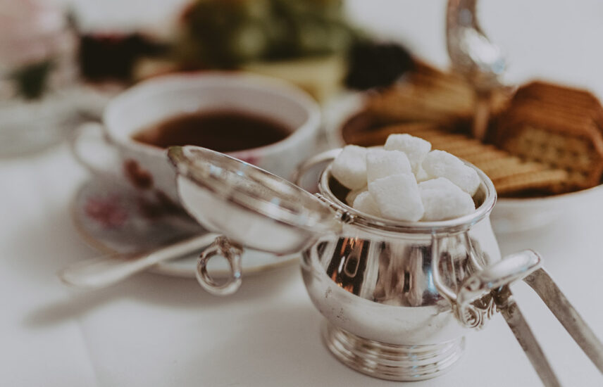 Drawing Room tea sweeteners at the Prince of Wales Hotel in Niagara-on-the-Lake