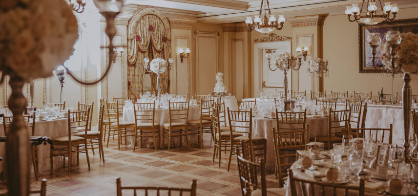 Hampton Court wedding venue at Prince of Wales in Niagara on the Lake