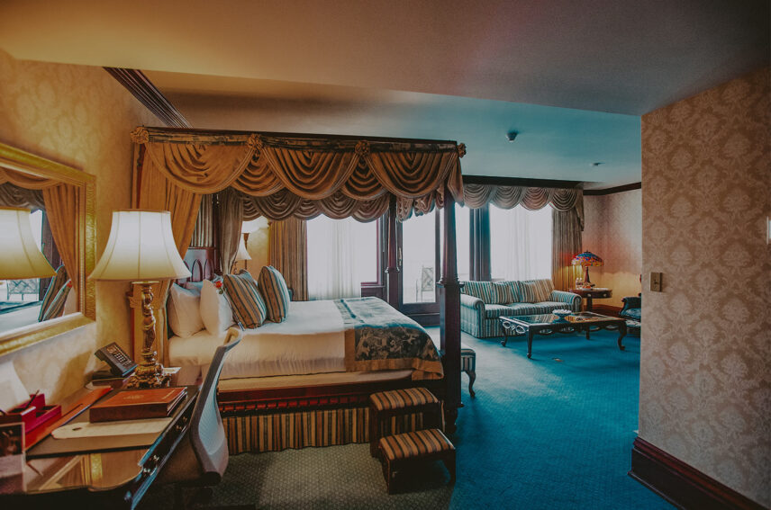 The Royal Suite at The Prince of Wales Hotel in Niagara-on-the-Lake