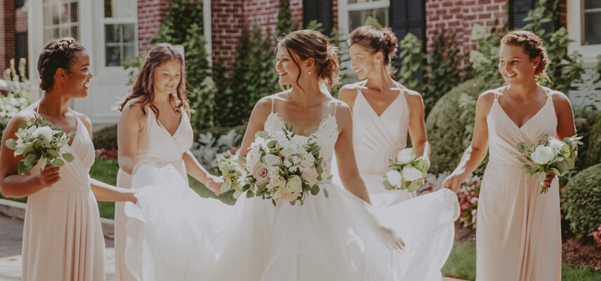 The Pillar & Post has a garden area perfect for weddings