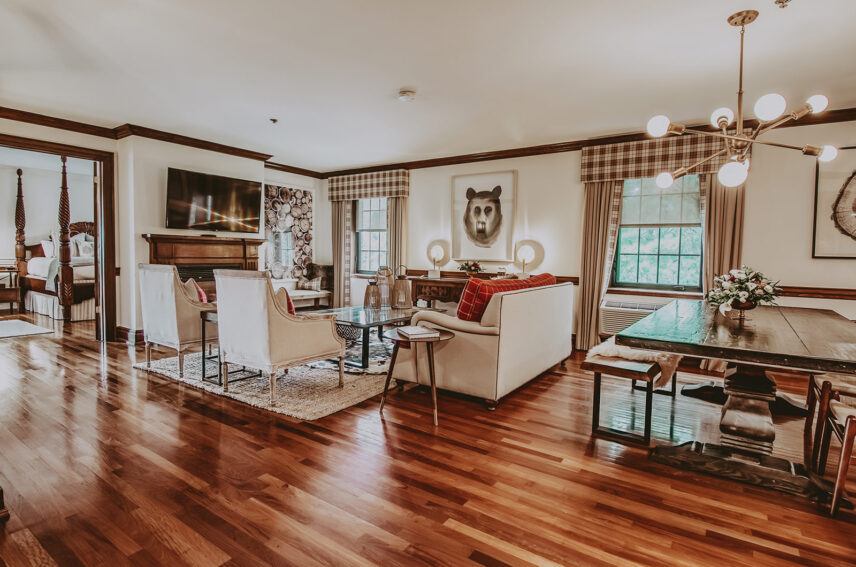 Pillar and Post Penthouse Parlour Suite Living Room