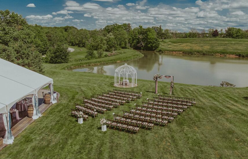 Beautiful waterside ceremony location in niagara ontario
